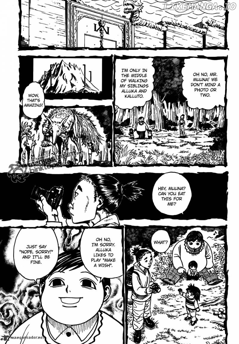 Hunter x Hunter, Chapter 323 image 03